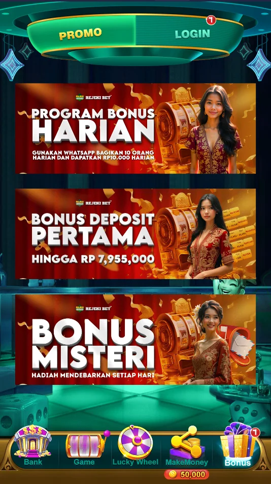 REJEKIBET APK - Unduh dan Mainkan Taruhan Online Versi 3.5 Terbaru screenshot